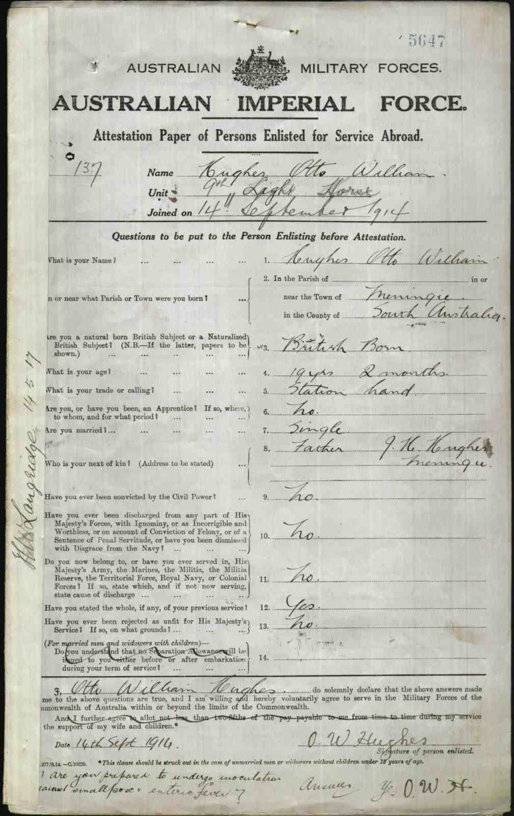 Bill Hughes' Attestation Paper  (4734 KB)
 
(Click on Picture to View Full Size)