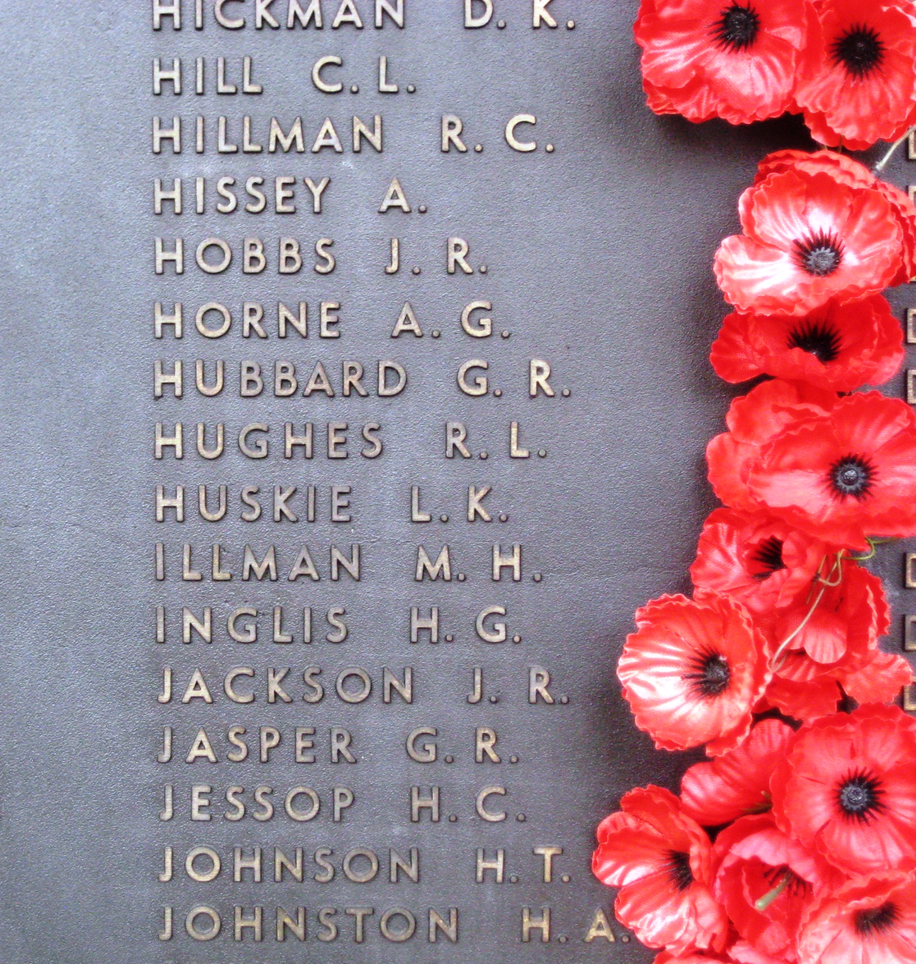 Hughes R. L. (as at 2014 taken by M Cannell)  (10112 KB)
 
(Click on Picture to View Full Size)